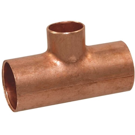 Nibco 3/4 in. x 3/4 in. x 1/2 in. Copper Pressure All Cup Reducing Tee Fitting I611R343412
